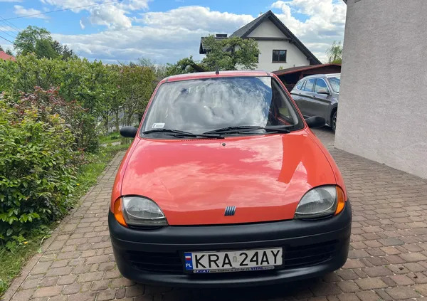 krzeszowice Fiat Seicento cena 8900 przebieg: 31730, rok produkcji 1999 z Krzeszowice